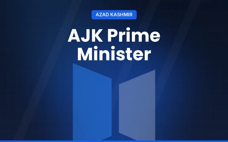 AJK's new prime minister Iftikhar Gilani: the vote, the assembly and his priorities – AajMirror azad kashmir graphic