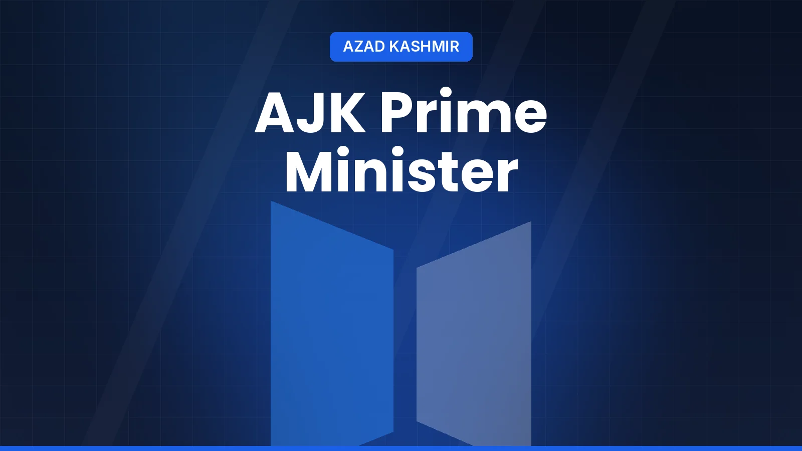 AJK's new prime minister Iftikhar Gilani: the vote, the assembly and his priorities – AajMirror azad kashmir graphic