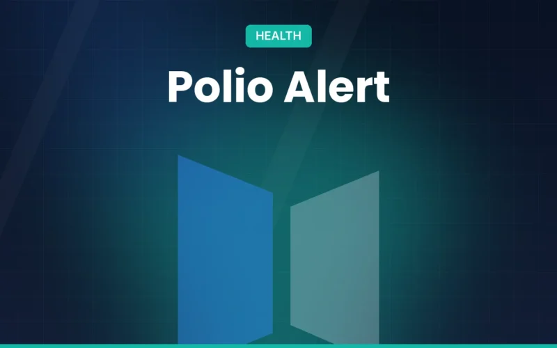 Karachi reports first polio case in nearly two years: Pakistan's 2026 tally rises to 7 – AajMirror health graphic