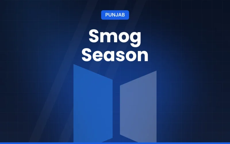 Smog season returns to Lahore: air quality readings and what to expect – AajMirror punjab graphic